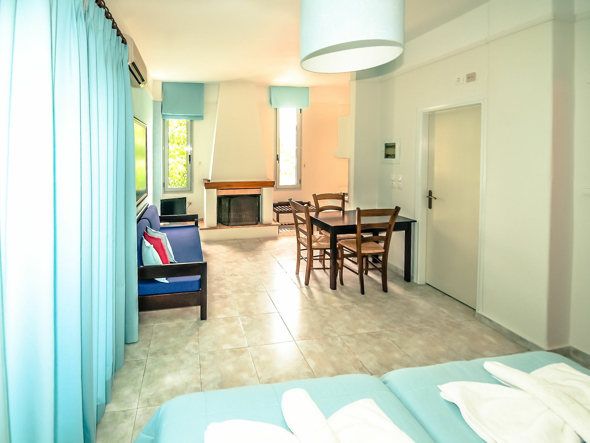 Talos Hotel Apartments Kato Daratso Dış mekan fotoğraf